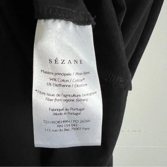 Sezane Pippa Dress - Black